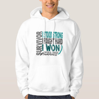 Survivor 4 Cervical Cancer Hoodie