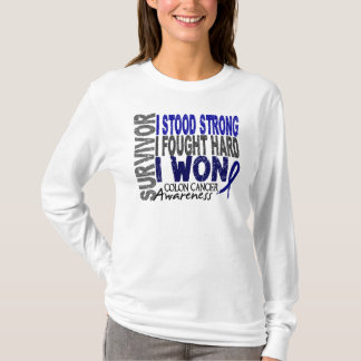 Survivor 4 Colon Cancer T-Shirt