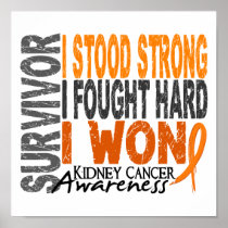 Survivor 4 Kidney Cancer Poster