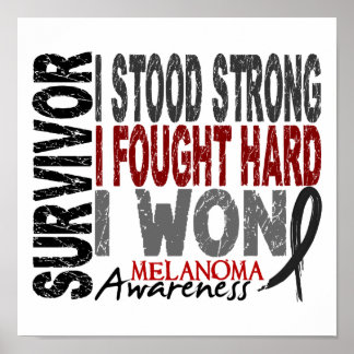 Survivor 4 Melanoma Poster