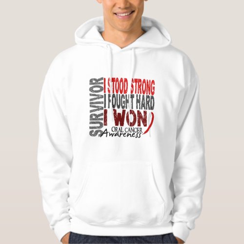 Survivor 4 Oral Cancer Hoodie