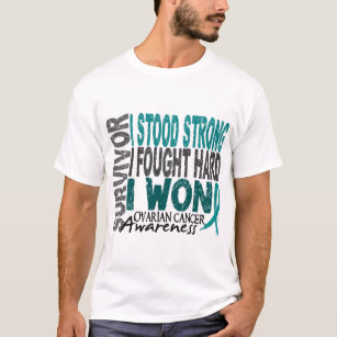 Survivor 4 Ovarian Cancer T-Shirt