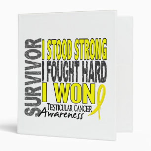Survivor 4 Testicular Cancer Binder