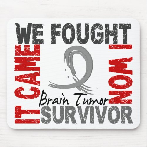 Survivor 5 Brain Tumor Mouse Pad