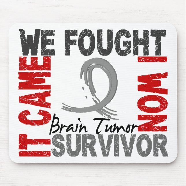 Survivor 5 Brain Tumor Mouse Pad (Front)