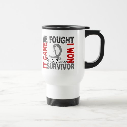 Survivor 5 Brain Tumor Travel Mug