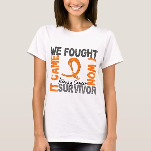 Survivor 5 Kidney Cancer T_Shirt