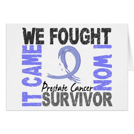 Survivor 5 Prostate Cancer Cards (Front Horizontal)