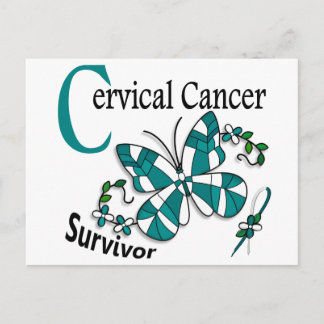 Survivor 6 Cervical Cancer Postcard