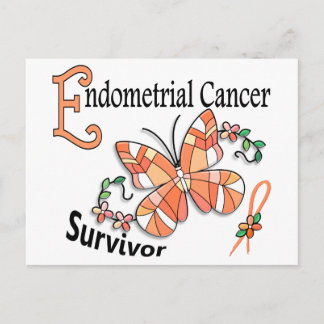 Survivor 6 Endometrial Cancer Postcard