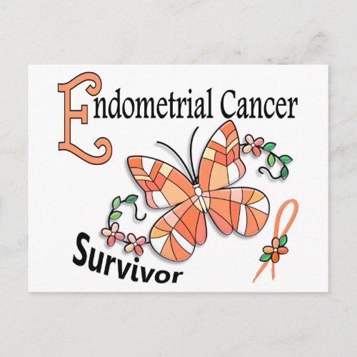 Survivor 6 Endometrial Cancer Postcard