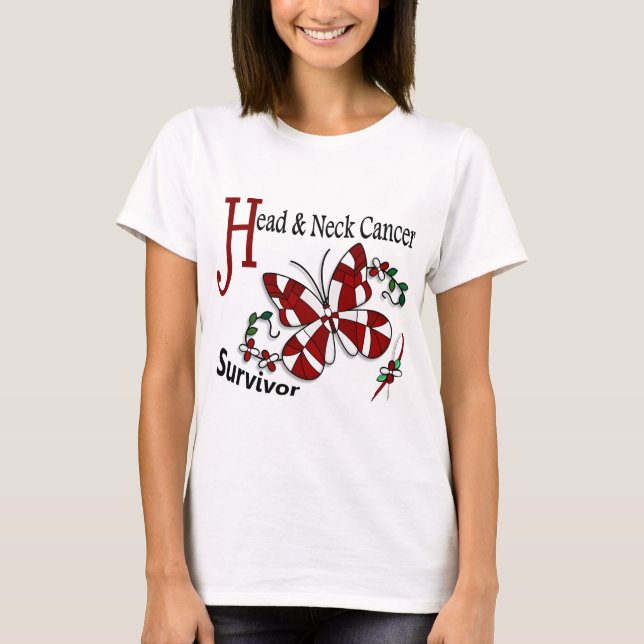 Survivor 6 Head Neck Cancer T-Shirt (Front)