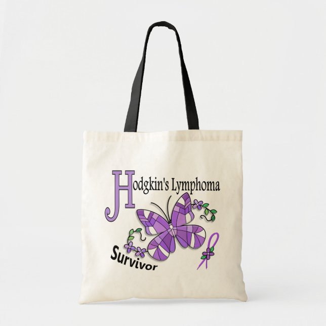 Survivor 6 Hodgkin's Lymphoma Tote Bag (Front)