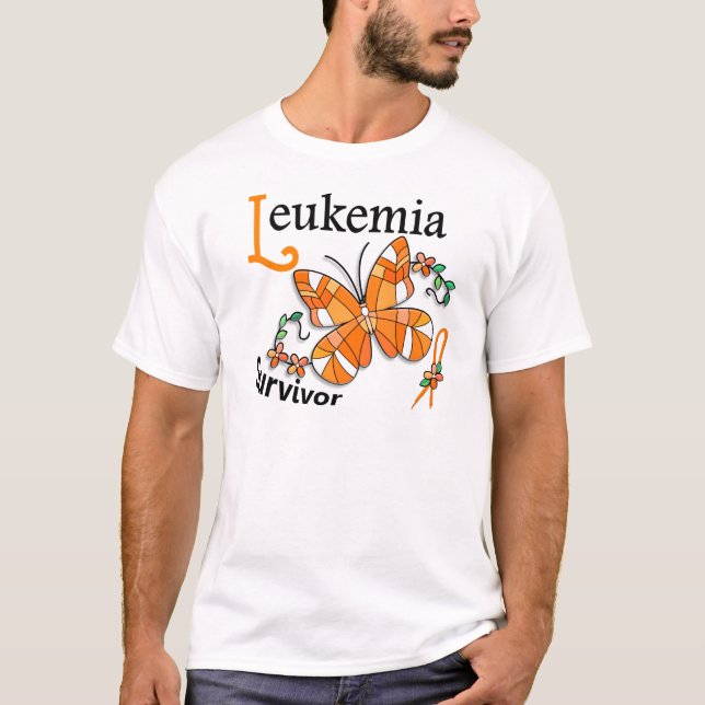 Survivor 6 Leukemia T-Shirt (Front)