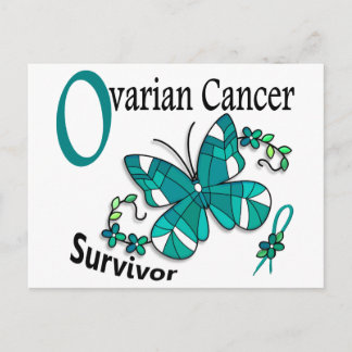 Survivor 6 Ovarian Cancer Postcard