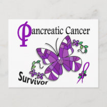 Survivor 6 Pancreatic Cancer Postcard