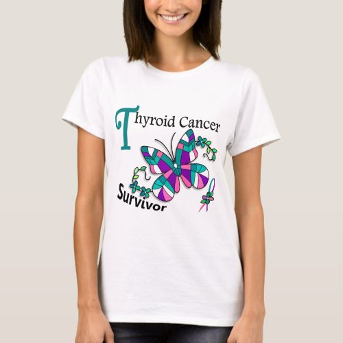 Survivor 6 Thyroid Cancer T_Shirt
