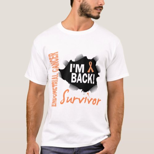 Survivor 7 Endometrial Cancer T_Shirt