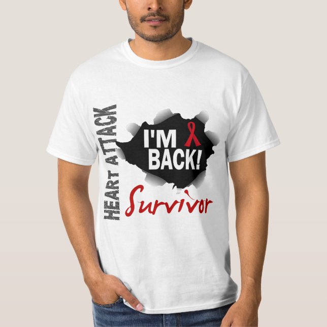 Survivor 7 Heart Attack T-Shirt (Front)
