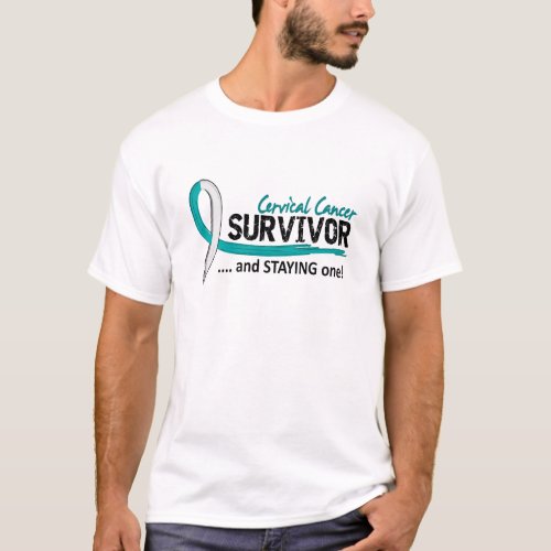 Survivor 8 Cervical Cancer T_Shirt