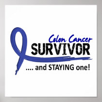 Survivor 8 Colon Cancer Poster