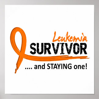 Survivor 8 Leukemia Poster