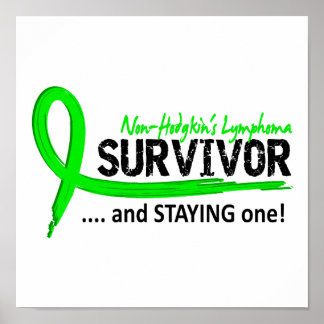 Survivor 8 Non-Hodgkin's Lymphoma Poster