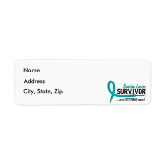 Survivor 8 Ovarian Cancer Label