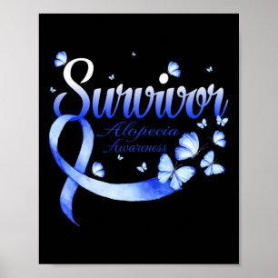 Survivor Alopecia Awareness Poster