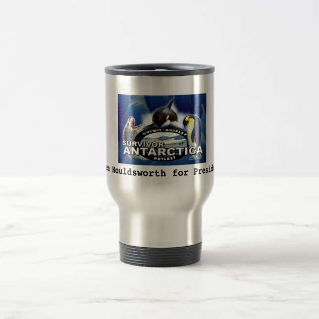 Survivor Antarctica Travel Mug (Center)