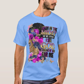 Survivor Breast Cancer Awareness I'm The Storm Str T-Shirt