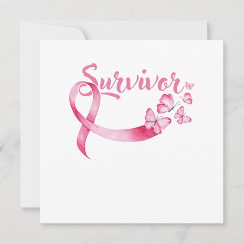 Survivor Breast Cancer Breast Cancer Awareness Gif Invitation