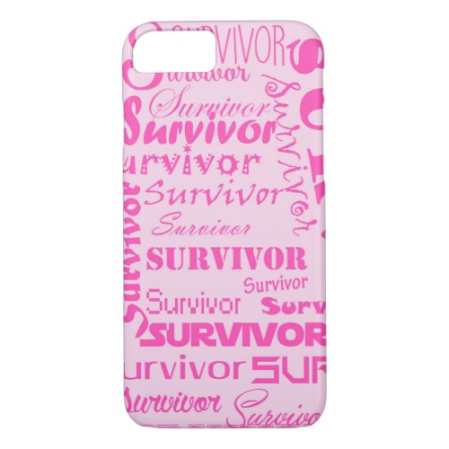 Survivor _ Breast Cancer iPhone 87 Case