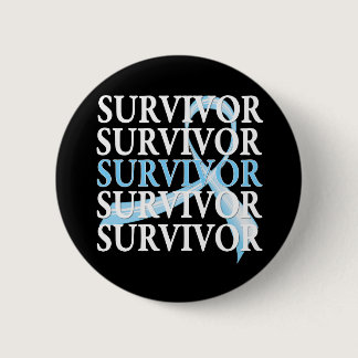 Survivor Collage Prostate Cancer Button