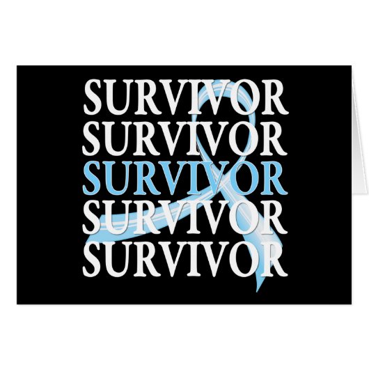 Survivor Collage Prostate Cancer Cards (Front Horizontal)