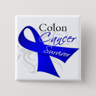 Survivor - Colon Cancer Button