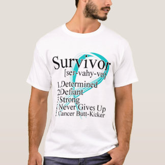 Survivor Definition - Cervical Cancer T-Shirt