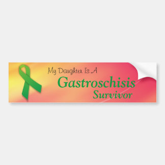 "Survivor" Gastroschisis Daughter Bumper Sticker