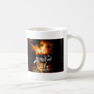 "Survivor" Grey Wolf Gifts Coffee Mug