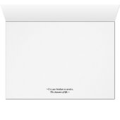 "Survivor" Grey Wolf Wildlife Gifts (Inside Horizontal (Bottom))