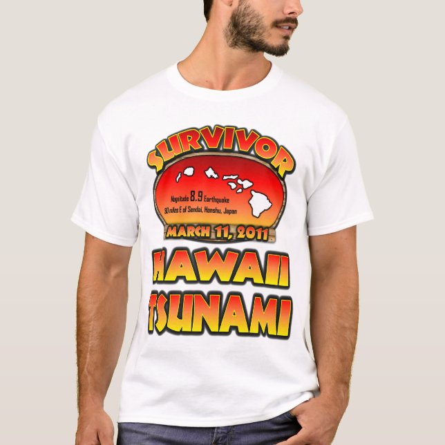 Survivor - Hawaii Tsunami T-Shirt (Front)