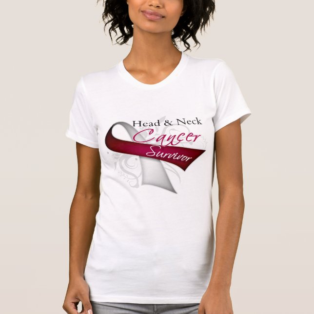 Survivor - Head and Neck Cancer T-Shirt (Front)