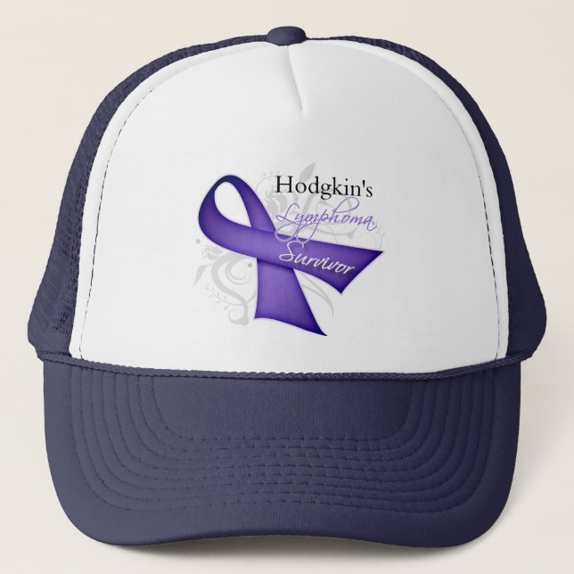 Survivor - Hodgkin's Lymphoma Trucker Hat (Front)