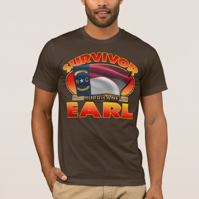 Survivor: Hurricane Earl T-Shirt (Front)