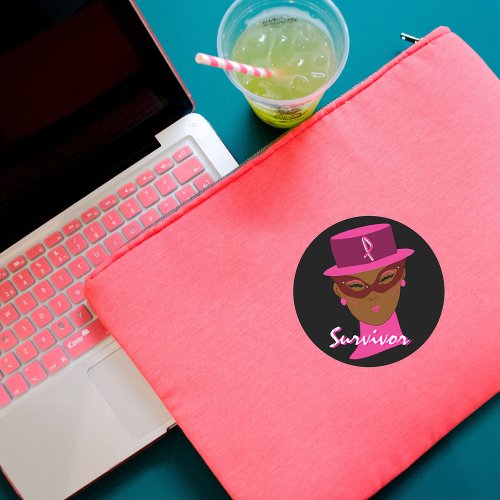 Survivor In Pink Sticker _ Customizable