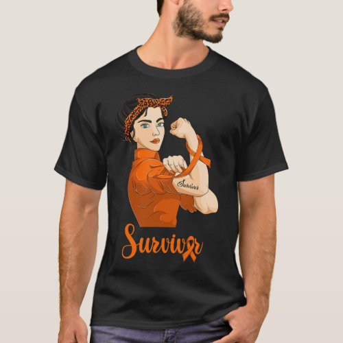 Survivor Leukemia Awareness  T_Shirt