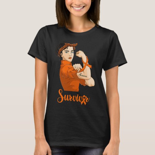 Survivor Leukemia Awareness  T_Shirt