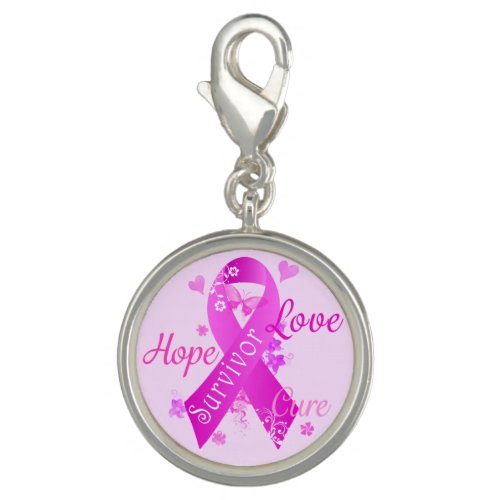 Survivor Love Hope Cure Charm