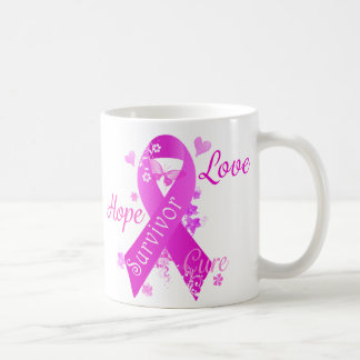 Survivor Love Hope Cure Coffee Mug