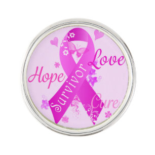 Survivor Love Hope Cure Pin